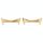 Per Google Pixel Watch 3 45mm 1 paio di connettori per cinturini in acciaio inossidabile (oro) Per Google Pixel Watch 3 45mm 1 paio di connettori per cinturini in acciaio inossidabile (oro)
