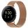 Per Google Pixel Watch 3 45mm Milanese Metal Magnetic Watch Band (Oro Rosa) Per Google Pixel Watch 3 45mm Milanese Metal Magnetic Watch Band (Oro Rosa)