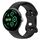 Per Google Pixel Watch 3 41mm cinturino in silicone con fibbia a farfalla tinta unita, taglia: L (nero) Per Google Pixel Watch 3 41mm cinturino in silicone con fibbia a farfalla tinta unita, taglia: L (nero)