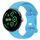 Per Google Pixel Watch 3 41mm cinturino in silicone con fibbia a farfalla tinta unita, taglia: L (azzurro cielo) Per Google Pixel Watch 3 41mm cinturino in silicone con fibbia a farfalla tinta unita, taglia: L (azzurro cielo)
