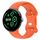 Per Google Pixel Watch 3 41mm cinturino in silicone con fibbia a farfalla tinta unita, taglia: L (arancione) Per Google Pixel Watch 3 41mm cinturino in silicone con fibbia a farfalla tinta unita, taglia: L (arancione)