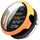Per Google Pixel Watch 3 45mm PC + Pellicola temperata Custodia protettiva per orologio integrata (giallo + arancione) Per Google Pixel Watch 3 45mm PC + Pellicola temperata Custodia protettiva per orologio integrata (giallo + arancione)