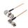 Cavo connettore a gomito maschio CC4 da 30 cm a maschio BNC Cavo RF coassiale RG179 Cavo connettore a gomito maschio CC4 da 30 cm a maschio BNC Cavo RF coassiale RG179