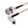 Cavo connettore maschio CC4 a gomito da 50 cm a BNC maschio Cavo RF coassiale RG179 Cavo connettore maschio CC4 a gomito da 50 cm a BNC maschio Cavo RF coassiale RG179