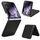 Per Xiaomi Mix Flip Custodia in pelle PU per PC (nero)