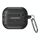 Per Samsung Galaxy Buds3 / 3 Pro Custodia protettiva per auricolari in fibra di carbonio con moschettone (nero) Per Samsung Galaxy Buds3 / 3 Pro Custodia protettiva per auricolari in fibra di carbonio con moschettone (nero)