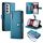Per OPPO Reno12 Global Nine Card-slot Zipper Wallet Bag Custodia in pelle per telefono (blu) Per OPPO Reno12 Global Nine Card-slot Zipper Wallet Bag Custodia in pelle per telefono (blu)