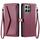 Per Honor X6b / X6a Portafoglio Multi-Slot per Scheda Custodia in Pelle per Telefono con Laccetto (Rosso Vino) Per Honor X6b / X6a Portafoglio Multi-Slot per Scheda Custodia in Pelle per Telefono con Laccetto (Rosso Vino)