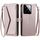 Per Xiaomi 14 Portafoglio Multi-Slot per Carta Custodia in Pelle per Telefono con Lanyard (Oro Rosa) Per Xiaomi 14 Portafoglio Multi-Slot per Carta Custodia in Pelle per Telefono con Lanyard (Oro Rosa)