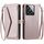 Per Xiaomi 14 Pro Portafoglio Multi-Slot per Carta Custodia per Telefono in Pelle con Lanyard (Oro Rosa) Per Xiaomi 14 Pro Portafoglio Multi-Slot per Carta Custodia per Telefono in Pelle con Lanyard (Oro Rosa)