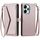 Per Redmi 13 4G Portafoglio Multi-Slot per Scheda Custodia in Pelle per Telefono con Lanyard (Oro Rosa) Per Redmi 13 4G Portafoglio Multi-Slot per Scheda Custodia in Pelle per Telefono con Lanyard (Oro Rosa)