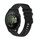 Per Garmin Forerunner 165 Wavy Dots Stitched 20mm cinturino in silicone (nero) Per Garmin Forerunner 165 Wavy Dots Stitched 20mm cinturino in silicone (nero)