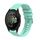 Per Garmin Forerunner 165 Wavy Dots Stitched 20mm cinturino in silicone (verde acqua) Per Garmin Forerunner 165 Wavy Dots Stitched 20mm cinturino in silicone (verde acqua)