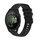 Per Garmin Forerunner 165 Music Wavy Dots Stitched 20mm Cinturino in silicone (nero) Per Garmin Forerunner 165 Music Wavy Dots Stitched 20mm Cinturino in silicone (nero)