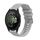 Per Garmin Forerunner 165 Music Wavy Dots Stitched 20mm Cinturino in silicone (grigio) Per Garmin Forerunner 165 Music Wavy Dots Stitched 20mm Cinturino in silicone (grigio)