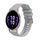 Per Garmin Vivoactive 5 cinturino in silicone ondulato punteggiato cucito da 20 mm (grigio) Per Garmin Vivoactive 5 cinturino in silicone ondulato punteggiato cucito da 20 mm (grigio)