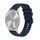 Per Garmin Move Trend Wavy Dotted Stitched 20mm cinturino in silicone (blu navy) Per Garmin Move Trend Wavy Dotted Stitched 20mm cinturino in silicone (blu navy)