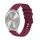Per Garmin Move Trend Wavy Dotted Stitched 20mm cinturino in silicone (rosso vino) Per Garmin Move Trend Wavy Dotted Stitched 20mm cinturino in silicone (rosso vino)