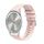 Per Garmin Move Trend Wavy Dotted Stitched 20mm cinturino in silicone (rosa) Per Garmin Move Trend Wavy Dotted Stitched 20mm cinturino in silicone (rosa)