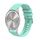Per Garmin Move Trend Wavy Dotted Stitched 20mm cinturino in silicone (verde acqua) Per Garmin Move Trend Wavy Dotted Stitched 20mm cinturino in silicone (verde acqua)