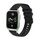 Per Garmin Venu SQ2 Wavy Dotted Stitched 20mm Cinturino in silicone (nero) Per Garmin Venu SQ2 Wavy Dotted Stitched 20mm Cinturino in silicone (nero)