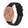 Per Garmin Move Style Wavy Dotted Stitched 20mm cinturino in silicone (nero) Per Garmin Move Style Wavy Dotted Stitched 20mm cinturino in silicone (nero)