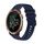 Per Garmin Forerunner 645 Music Wavy Dotted Stitched 20mm Cinturino in silicone (blu navy) Per Garmin Forerunner 645 Music Wavy Dotted Stitched 20mm Cinturino in silicone (blu navy)