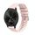 Per Garmin Move 3 Wavy Dots Stitched 20mm cinturino in silicone (rosa)