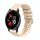 Per Garmin Venu 2 Plus Wavy Dots Stitched 20mm cinturino in silicone (color crema) Per Garmin Venu 2 Plus Wavy Dots Stitched 20mm cinturino in silicone (color crema)