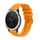 Per Garmin Vivoactive 3 Wavy Dots Stitched 20mm cinturino in silicone (giallo ambra) Per Garmin Vivoactive 3 Wavy Dots Stitched 20mm cinturino in silicone (giallo ambra)