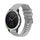 Per Garmin Vivoactive 3 Wavy Dots Stitched 20mm cinturino in silicone (grigio) Per Garmin Vivoactive 3 Wavy Dots Stitched 20mm cinturino in silicone (grigio)