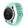 Per Garmin Vivoactive 3 Wavy Dots Stitched 20mm cinturino in silicone (verde acqua) Per Garmin Vivoactive 3 Wavy Dots Stitched 20mm cinturino in silicone (verde acqua)