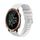 Per Garmin Forerunner 645 Wavy Dots Stitched 20mm cinturino in silicone (bianco)