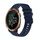 Per Garmin Forerunner 645 Wavy Dots Stitched 20mm cinturino in silicone (blu navy) Per Garmin Forerunner 645 Wavy Dots Stitched 20mm cinturino in silicone (blu navy)