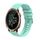 Per Garmin Forerunner 645 Wavy Dots Stitched 20mm cinturino in silicone (verde acqua) Per Garmin Forerunner 645 Wavy Dots Stitched 20mm cinturino in silicone (verde acqua)