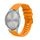 Per Garmin Vivomove HR Sport Wavy Doted Stitched 20mm cinturino in silicone (giallo ambra) Per Garmin Vivomove HR Sport Wavy Doted Stitched 20mm cinturino in silicone (giallo ambra)