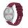 Per Garmin Vivomove HR Sport Wavy Doted Stitched 20mm cinturino in silicone (rosso vino) Per Garmin Vivomove HR Sport Wavy Doted Stitched 20mm cinturino in silicone (rosso vino)