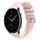 Per Amazfit Watch GTR 2e cinturino in silicone ondulato punteggiato cucito da 22 mm (rosa) Per Amazfit Watch GTR 2e cinturino in silicone ondulato punteggiato cucito da 22 mm (rosa)