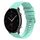 Per Amazfit Watch GTR 2e Cinturino in silicone ondulato punteggiato cucito da 22 mm (verde acqua) Per Amazfit Watch GTR 2e Cinturino in silicone ondulato punteggiato cucito da 22 mm (verde acqua)