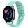 Per Amazfit Watch Sport 3 Cinturino in silicone ondulato punteggiato cucito da 22 mm (verde acqua) Per Amazfit Watch Sport 3 Cinturino in silicone ondulato punteggiato cucito da 22 mm (verde acqua)