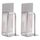 2 pezzi Porta spugna in acciaio inox per uso domestico, porta spazzolino da denti senza perforazione, colore: argento 2 pezzi Porta spugna in acciaio inox per uso domestico, porta spazzolino da denti senza perforazione, colore: argento