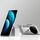 Per vivo X100 Custodia per telefono con supporto di raffreddamento straordinario (argento bianco) Per vivo X100 Custodia per telefono con supporto di raffreddamento straordinario (argento bianco)