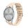 Per Garmin Vivomove HR Sport Wavy Dotted Stitched 20mm Cinturino in silicone (color crema) Per Garmin Vivomove HR Sport Wavy Dotted Stitched 20mm Cinturino in silicone (color crema)