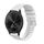 Per Garmin Vivomove 3 Wavy Dots Stitched 20mm cinturino in silicone (bianco) Per Garmin Vivomove 3 Wavy Dots Stitched 20mm cinturino in silicone (bianco)