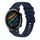 Per Huawei Watch GT 2 42mm cinturino in silicone ondulato punteggiato cucito 20mm (blu navy) Per Huawei Watch GT 2 42mm cinturino in silicone ondulato punteggiato cucito 20mm (blu navy)