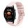 Per Honor Watch GS 4 Cinturino in silicone ondulato punteggiato cucito da 22 mm (rosa) Per Honor Watch GS 4 Cinturino in silicone ondulato punteggiato cucito da 22 mm (rosa)