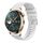 Per Honor Watch 4 Pro Cinturino in silicone ondulato punteggiato cucito da 22 mm (bianco) Per Honor Watch 4 Pro Cinturino in silicone ondulato punteggiato cucito da 22 mm (bianco)
