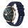 Per Honor Watch 4 Pro cinturino in silicone ondulato punteggiato cucito da 22 mm (blu navy) Per Honor Watch 4 Pro cinturino in silicone ondulato punteggiato cucito da 22 mm (blu navy)