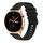 Per Honor Watch GS 3 cinturino in silicone ondulato punteggiato cucito da 22 mm (nero) Per Honor Watch GS 3 cinturino in silicone ondulato punteggiato cucito da 22 mm (nero)