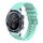Per Honor Magic Watch cinturino in silicone ondulato punteggiato cucito da 22 mm (verde acqua) Per Honor Magic Watch cinturino in silicone ondulato punteggiato cucito da 22 mm (verde acqua)